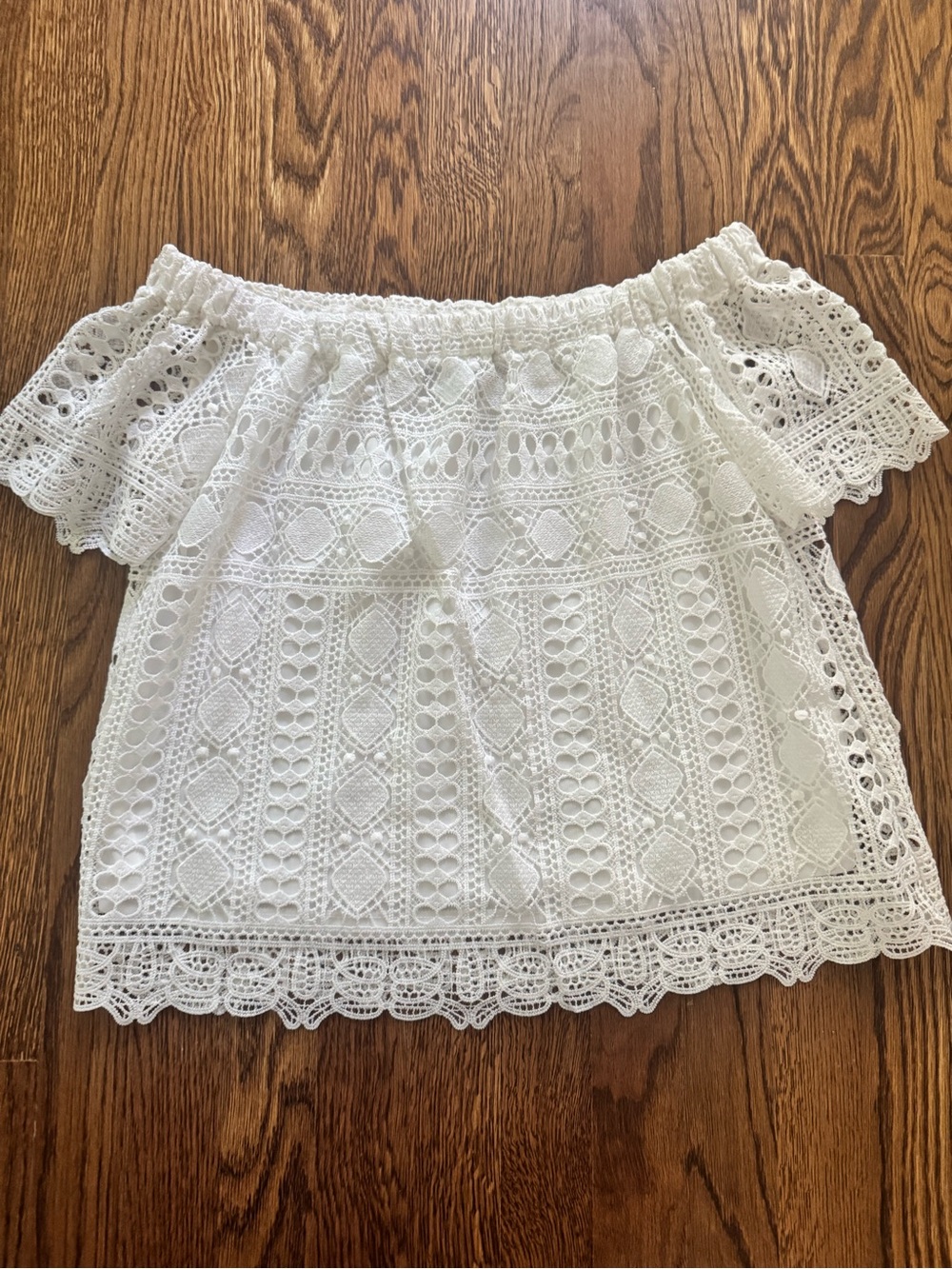 XS Sunday in Brooklyn Lace Top